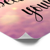 Glaube immer an dich selbst 2 poster (Ecke)