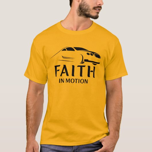 Glaube in Bewegung T-Shirt (Vorderseite)