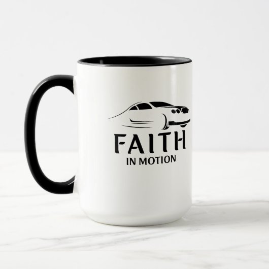 Glaube in Bewegung Tasse (Links)