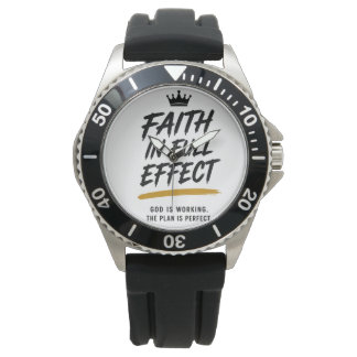 GLAUBE IN VOLLER WIRKUNG — Premium Inspirierend  Armbanduhr