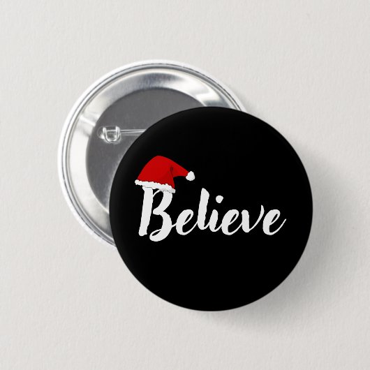 Glaube - Inspiration Weihnachtskostentwurf T-S Button (Vorne & Hinten)
