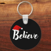 Glaube - Inspiration Weihnachtskostentwurf T-S Schlüsselanhänger (Vorderseite)