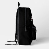 „Glaube“ Inspirierendes Zitat Schwarze Tasche (Links)