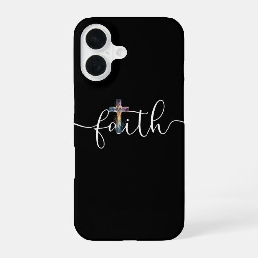 Glaube iPhone 16 Hülle (Rückseite)