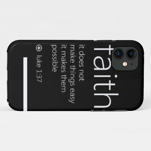 Glaube iPhone Fall Case-Mate iPhone Hülle (Rückseite (Horizontal))