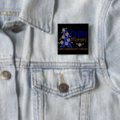 Glaube ist Chorea Huntington 3 von Bedeutung Button (Beispiel)