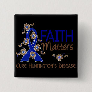 Glaube ist Chorea Huntington 3 von Bedeutung Button