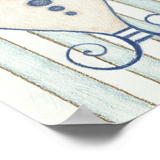 Glaube jedem Poster (Ecke)