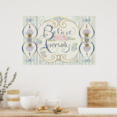 Glaube jedem Poster (Küche)