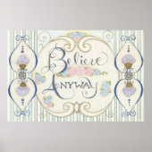 Glaube jedem Poster (Vorne)