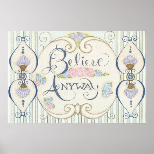 Glaube jedem Poster (Vorne)