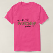 Glaube Jesus 5 T-Shirt (Design vorne)