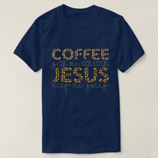 Glaube Jesus 7 T-Shirt (Design vorne)