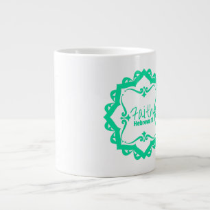 Glaube - Jumbo-Tasse