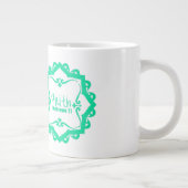 Glaube - Jumbo-Tasse (Rechts)