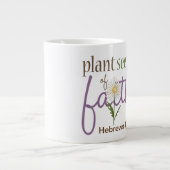 Glaube - Jumbo-Tasse (Vorderseite)