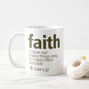Glaube Kaffeetasse