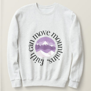 Glaube kann Berge bewegen BIBLE VERSE Sweater Sweatshirt