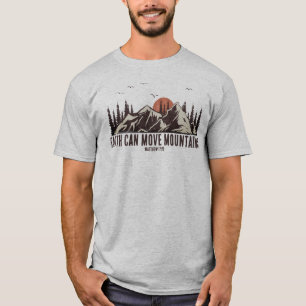 Glaube kann Berge Bibelvers Christlich  T-Shirt