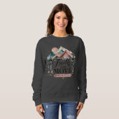 Glaube kann Berge versetzen Sweatshirt (Vorne ganz)
