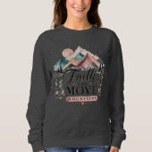 Glaube kann Berge versetzen Sweatshirt (Vorderseite)