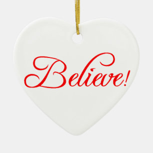 Glaube! Keramikornament