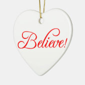 Glaube! Keramikornament (Links)