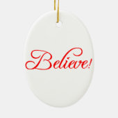 Glaube! Keramikornament (Hinten)