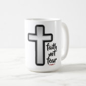 Glaube: Klassische Tasse (VorderseiteRechts)