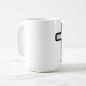 Glaube: Klassische Tasse (Vorderseite Links)