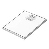 Glaube Kreuz Notizblock (Rotiert)