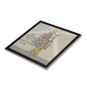 Glaube Ladder - Weihnachtsbaum Fliese (Seite)