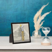 Glaube Ladder - Weihnachtsbaum Fotoplatte (InSitu)