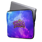 Glaube laptopschutzhülle (Vorderseite Links)