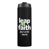 Glaube, Lass keine Angst auf dich auf Thermosbecher (Vorderseite)