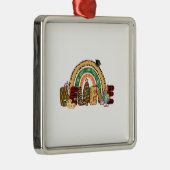Glaube Lehrerin Ornament Aus Metall (Rechts)
