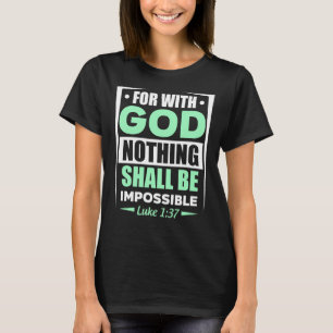 Glaube Liebe Gott Gott Hoffnung Jesus Religion Chr T-Shirt