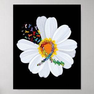Glaube Liebe Heilung aller Krebsprobleme Weltkrebs Poster