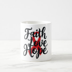 Glaube, Liebe, Hoffnung Kaffeetasse