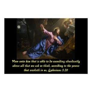 Glaube Liebe Kreuz Gebet Christentum Frieden Schic Poster