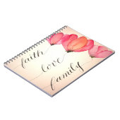 Glaube, Liebe und Familie Was brauchst du sonst no Notizblock