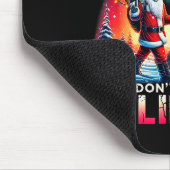 Glaube lustiger Außerirdischer und Weihnachtsmann Mousepad (Ecke)