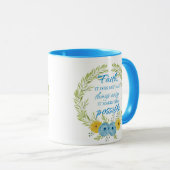 Glaube macht Dinge möglich Tasse (VorderseiteRechts)