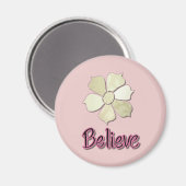 Glaube! Magnet (Vorderseite/Rückseite)