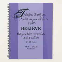 Glaube - Markus 11:24,  21,59 cm x 27,94 cm Planer