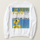 GLAUBE MIT WERKEN SWEATSHIRT (Design Rückseite)