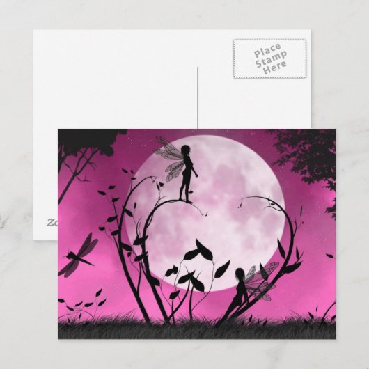 Glaube Mondmärchen Postkarte (Vorne/Hinten)