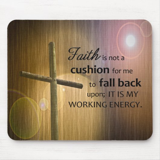 Glaube Mousepad (Vorne)