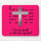 Glaube mousepad (Vorne)