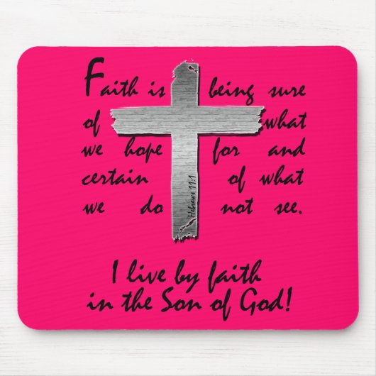 Glaube mousepad (Vorne)